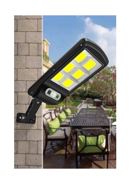 Güneş Enerjili LED Bahçe Aydınlatması 120 Ledli 3 Modlu Hareket Sensörlü Su Geçirmez Lambası fiyatları