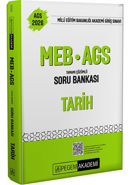 2026 MEB AGS Soru Bankası Tamamı Çözümlü Tarih
