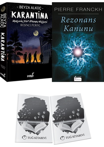 Rezonans Kanunu ve Karantina 5 Beyza Alkoç 2li Set + Hediyeli