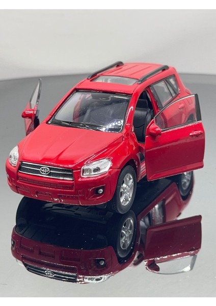 1.36 Ölçek Toyota Rav 4 Metal Oyuncak Araba