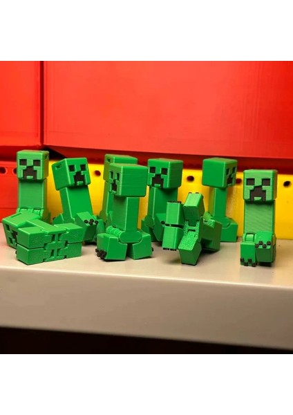 Creeper Yeşil Hareketli Eklemli Figür fırsatları