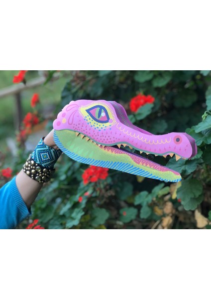 Timsah El Kuklası, Mentosori Kes Yapıştır Kuşe Kukla fiyatları