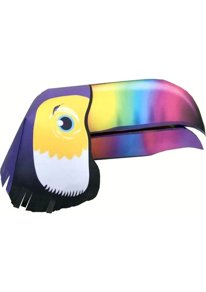 Toucan El Kuklası, Mentosori Kes Yapıştır Kuşe Kukla