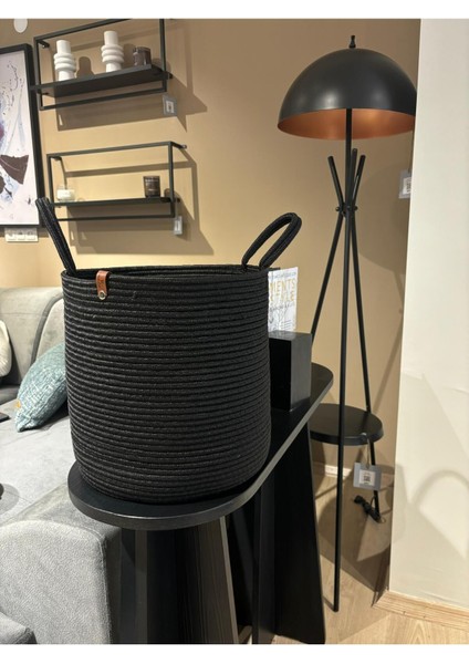 Çok Amaçlı, 30X30 cm Büyük Boy, Yanları Saplı, Sepet, Jüt, Hasır, Dokuma Sepet, Düzenleyici fiyatları