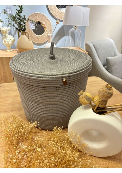 Victor Çok Amaçlı Düzenleyici Kapaklı Sepet,kapaklı Saksılık, Kapaklı Organizer 30X30 - Orta Boy fiyatları