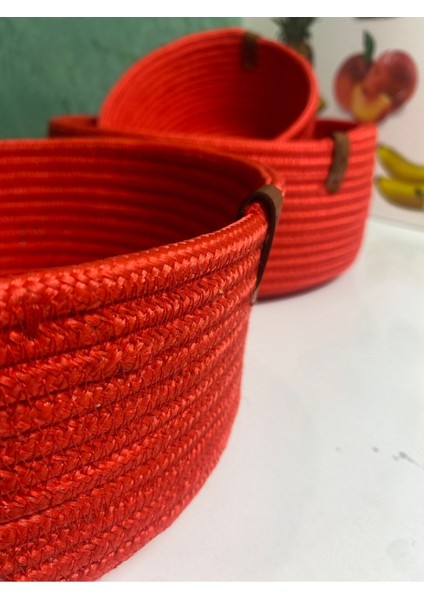 3lü Jüt Hasır Sepet Takımı ,el Dokuma, Çok Amaçlı Sepet, Banyo ve Mutfak Organizeri fırsatları