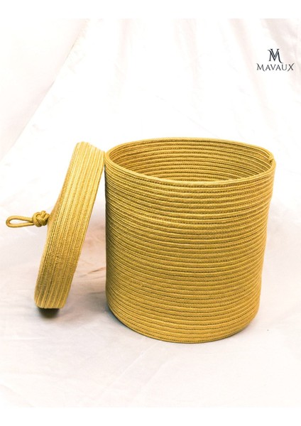 Çok Amaçlı,kapaklı 30CM-30CM Büyük Boy, Sepet, Jüt, Hasır, Dokuma Sepet, Düzenleyici fiyatları