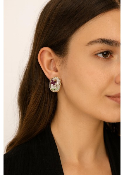 Mineli Bahar Inci Dalı Kadın Küpe fiyatları