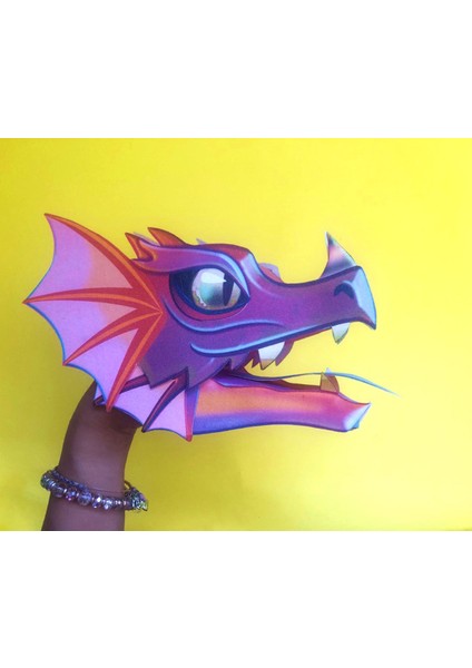 Ejderha El Kuklası, Mentosori Kes Yapıştır Kuşe Kukla fiyatları