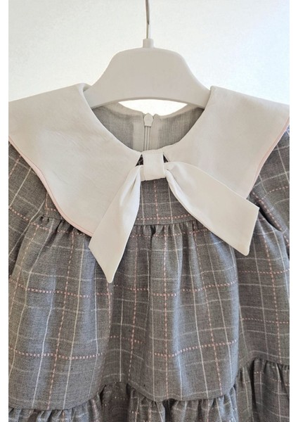 Yaka Detaylı Kız Çocuk Elbise fırsatları