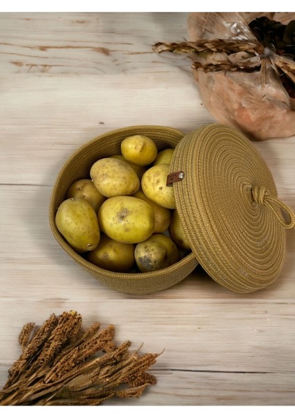 Kapaklı Jüt Sepet modelleri