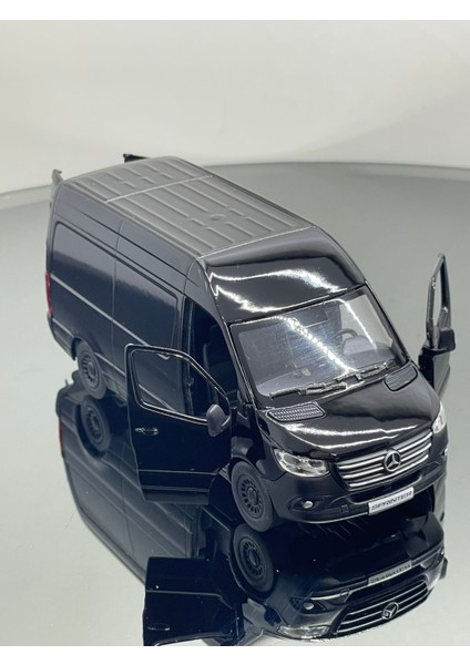 1.36 Ölçek Sprinter 318 CD Metal 12 cm Model Oyuncak Araba modelleri