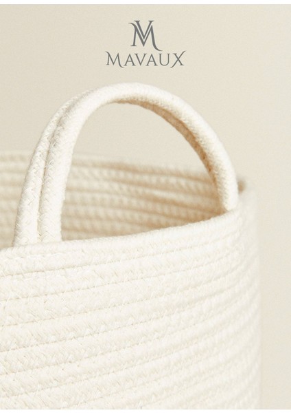 Çok Amaçlı, 40CM-36CM Büyük Boy, Yanları Saplı, Sepet, Jüt, Hasır, Dokuma Sepet, Düzenleyici fiyatları