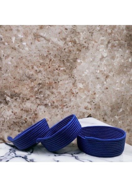 Fiyonklu Çok Amaçlı 3lü Sepet, Jüt Ip Örme Sepet, Dekoratif Sepet Set,