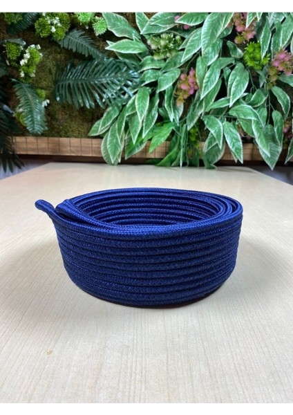 Fiyonklu Çok Amaçlı 3lü Sepet, Jüt Ip Örme Sepet, Dekoratif Sepet Set, fırsatları