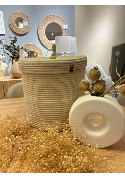 Victor Çok Amaçlı Düzenleyici Kapaklı Sepet,kapaklı Saksılık, Kapaklı Organizer 30X30 - Orta Boy fiyatları