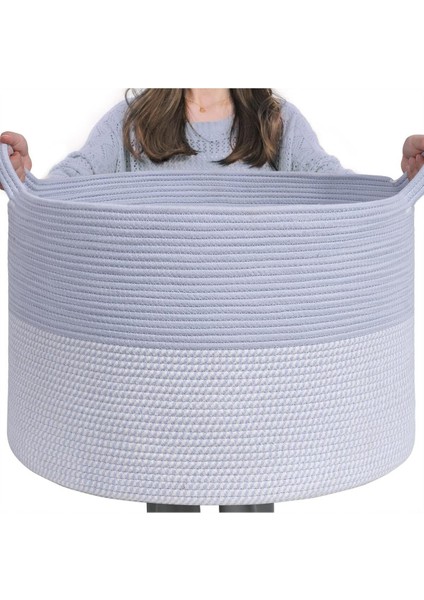 Amaterasu Jüt Hasır Sepet, Düzenleyici Sepet, Hasır Dokuma Sepet 40CM x 30CM