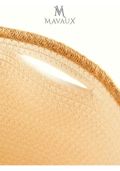 Çok Amaçlı, 30CM-30CM Orta Boy, Yanları Saplı, Sepet, Jüt, Hasır, Dokuma Sepet, Düzenleyici fiyatları