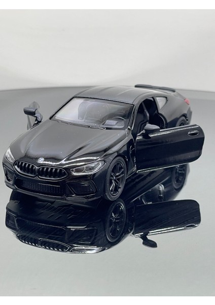 1.36 Ölçek Bmw M8 Metal Çek Bırak Model Oyuncak Araba modelleri
