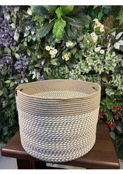 Amaterasu Jüt Hasır Sepet, Düzenleyici Sepet, Hasır Dokuma Sepet 40CM x 30CM modelleri