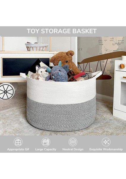 Amaterasu Jüt Hasır Sepet, Düzenleyici Sepet, Hasır Dokuma Sepet 40CM x 30CM fırsatları