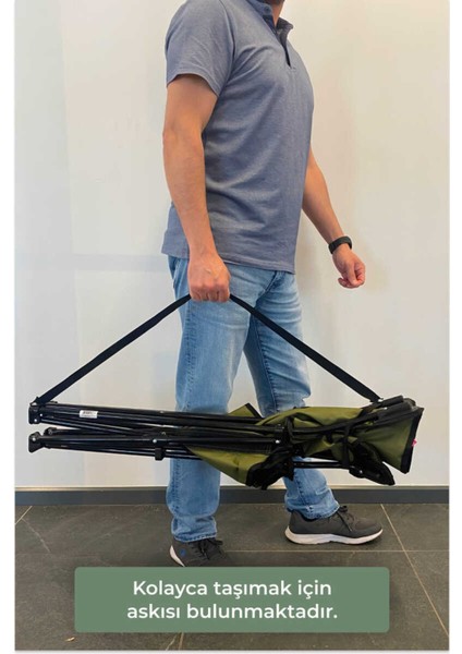 Ansan Kolçaklı Kamp Sandalyesi Haki M-KV31-33 fiyatları