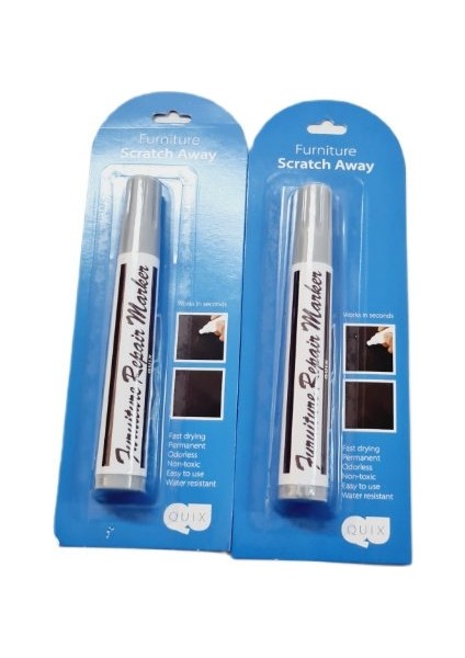 Rötuş Kalemi Antrasitgri renk | Ahşap Rötuş Kalemi / 2 Adet indirimleri