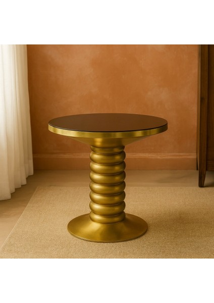 Boncuk Orta Sehpa 2 Li Gold Üstü Ayna fırsatları