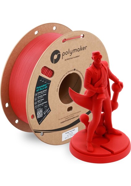Ht-Pla-Gf Filament Endüstriyel Kırmızı