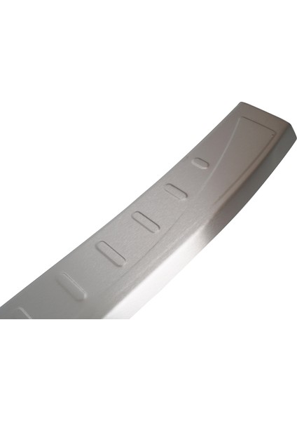 Volvo XC60 Uyumlu 2014-2017 Krom Arka Tampon Üstü Koruma Paslanmaz Çelik Matt modelleri