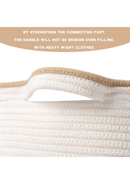 45X35 Jüt Pamuklu Büyük Boy Sepet, Battaniye, Oyuncak Sepeti fiyatları