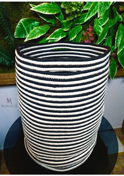 Büyük Boy Jüt Pamuklu Sepet, Bebek Eşya Toplama Sepeti, Yumuşak Büyük Saklama Sepeti fiyatları