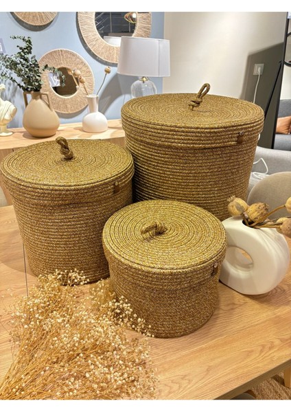 Victor Çok Amaçlı Düzenleyici Kapaklı Sepet,kapaklı Saksılık, Kapaklı Organizer 36X40 - Büyük Boy indirimleri