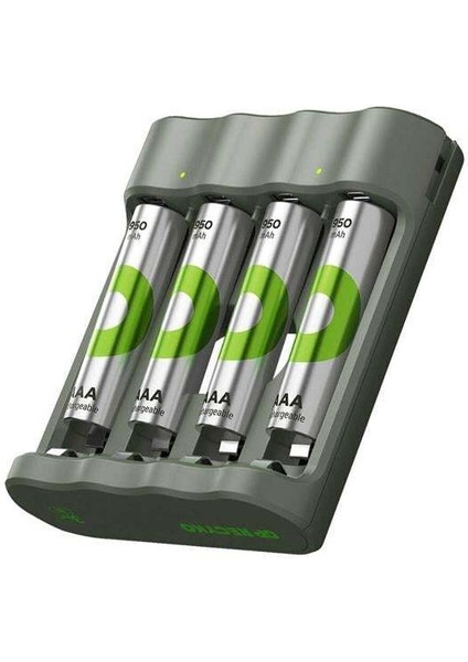 Gp Recyko B441 4*950 Mah R03 Aaa Pilli Şarj Cihazı (100HCER21-2GTLB4)