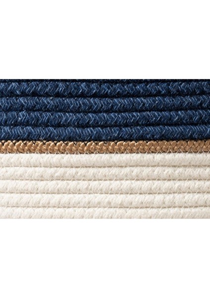 Çok Amaçlı, 40CM-36CM Büyük Boy, Yanları Saplı, Sepet, Jüt, Hasır, Dokuma Sepet, Düzenleyici modelleri
