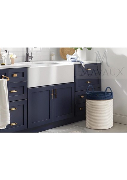 Çok Amaçlı, 40CM-36CM Büyük Boy, Yanları Saplı, Sepet, Jüt, Hasır, Dokuma Sepet, Düzenleyici fırsatları