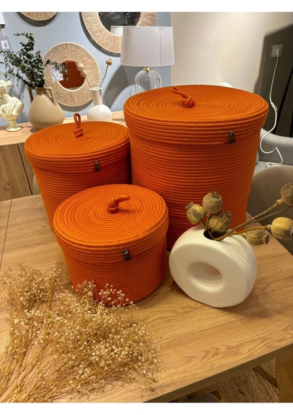 Victor Çok Amaçlı Düzenleyici Kapaklı 3'lü Sepet,kapaklı Kirli Çamaşır Sepeti, Kapaklı Organizer fırsatları