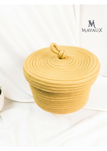 , Kapaklı Jüt Sepet 12CM x 17CM, Saklama Kutusu, Organizer. fiyatları