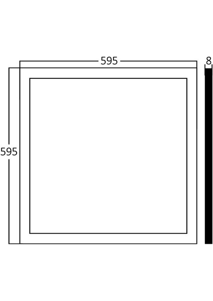60X60 Panel Armatür 40W 6500K fiyatları
