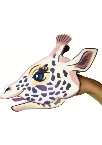 Zürafa El Kuklası, Mentosori Kes Yapıştır Kuşe Kukla