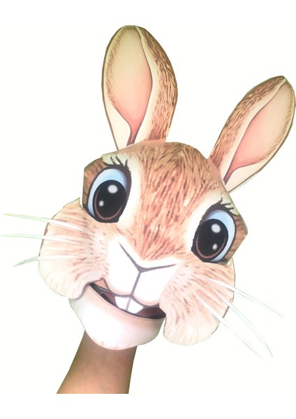 Tavşan El Kuklası, Mentosori Kes Yapıştır Kuşe Kukla