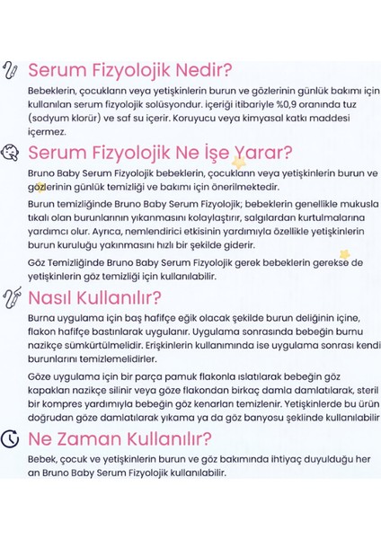 Baby Fizyolojik Damla 5 ml x 20 Flakon (2 Kutu) fırsatları