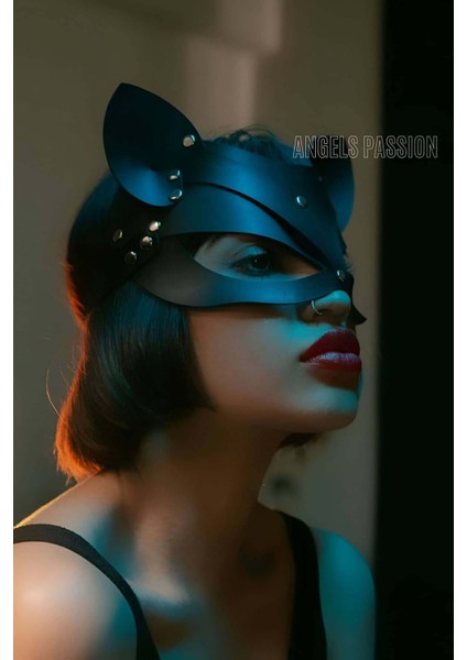Deri Kedi Maskesi - Deri Maske - Seksi Maske - BRF558 fiyatları