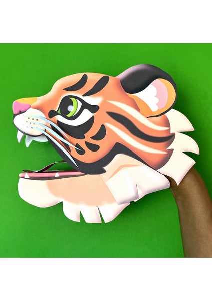 Kaplan El Kuklası, Mentosori Kes Yapıştır Kuşe Kukla modelleri