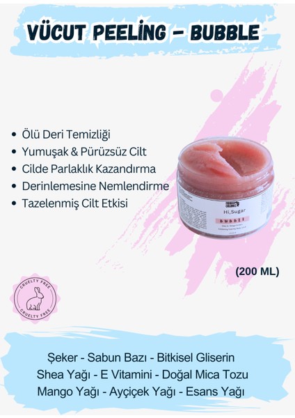 Bubble- Hello Sugar Body Scrub