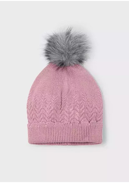 Kız Çocuk Örme Bere Şapka