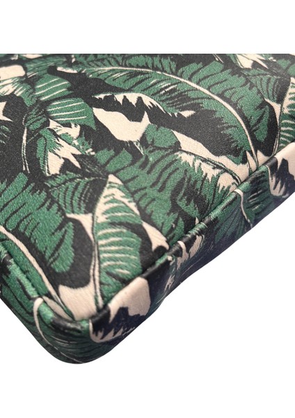 -Ada Model Yeşil Yaprak Desenli Hakiki Deri Kısa Omuz Çantası, Zincir Askı Detaylı Omuz Çantası fırsatları