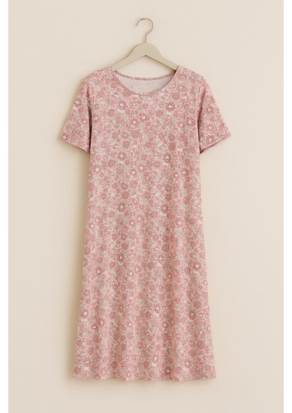 Çiçek Desenli Kadın Elbise