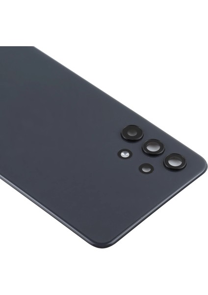 Samsung Galaxy Için A32 4g Pil Arka Kapak ile Kamera Lens Kapağı (Siyah) Cep Telefonu Yedek Parçalar Siyah fırsatları