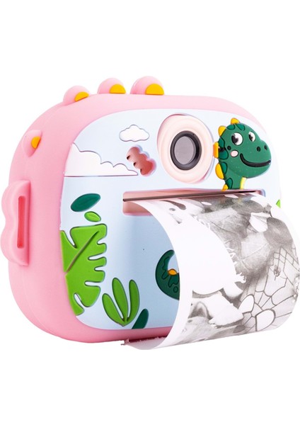 M5 Taşınabilir Fotoğraf Yazıcı ve Kamera Dinazor Pembe modelleri